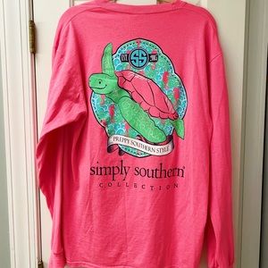 Simply Southern Long Sleeve Turtle Top